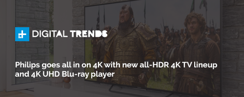Philips goes all in on 4K with new all-HDR 4K TV lineup and 4K UHD Blu-ray player Read more: http://www.digitaltrends.com/home-theater/phillips-4k-uhd-blu-ray-all-hdr-4k-tv-lineup/#ixzz48UTJhBd1 Follow us: @digitaltrends on Twitter | digitaltrendsftw on Facebook